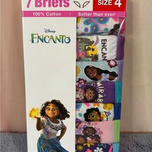 Disney Encanto Girls' Briefs - Multicolor Pack of 7